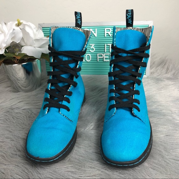 doc martens turquoise